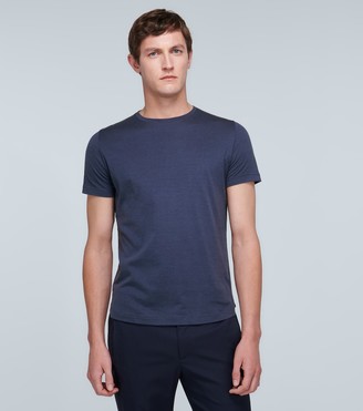 Loro Piana Silk-cotton blend T-shirt
