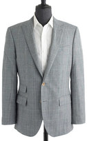 Thumbnail for your product : Ludlow suit jacket in glen plaid Italian wool-linen