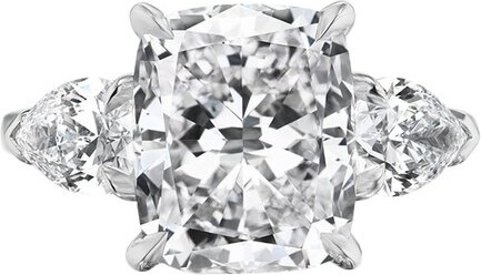 Lab Grown Diamonds 14K 3.40 ct. tw. Lab-Grown Diamond Ring