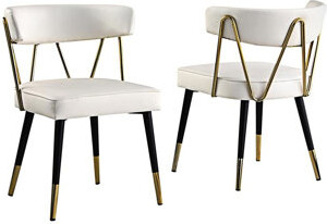 Wildon Home Upholstered Dining Chair Side Chair (Set Of 2)