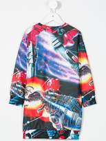 Thumbnail for your product : Moschino Kids Transformer print dress