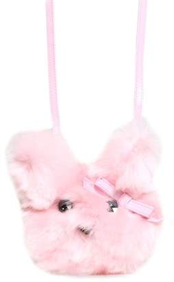 Simonetta Rabbit Faux Fur Shoulder Bag
