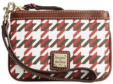 Thumbnail for your product : Dooney & Bourke Houndstooth Medium Wristlet