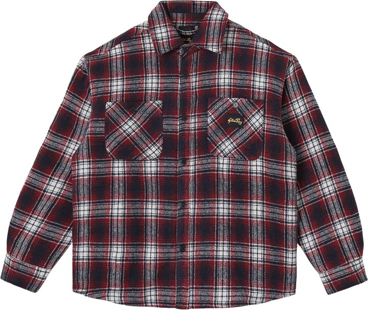 Stan Ray Quilted Plaid Overshirt - Women's