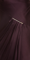 Thumbnail for your product : Jason Wu Tie Bar Ruched Midi Skirt