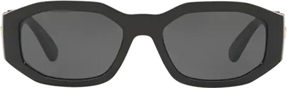 Versace Rectangular Frame Sunglasses
