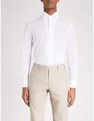 Corneliani Slim-fit cotton Oxford shirt