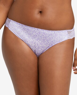 Womens Lilac Lace Panties