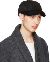 Thumbnail for your product : Issey Miyake Black Shearling Cap