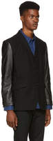 Thumbnail for your product : Comme des Garcons Homme Black Nylon Satin Jacket