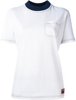 Prada - chest pocket T-shirt - women - coton/Polyester - M