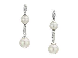 Majorica Exquisite Pearl Long Earrings