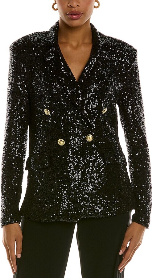 Alexia Admor Abbi Double-Breasted Jacket