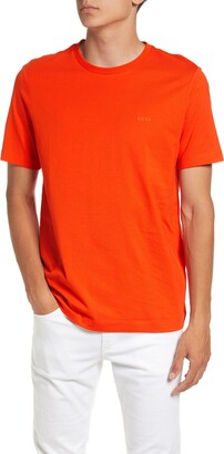 HUGO BOSS Orange Men's T-shirts | ShopStyle
