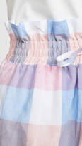 Thumbnail for your product : ENGLISH FACTORY Gingham Ruffle Shorts