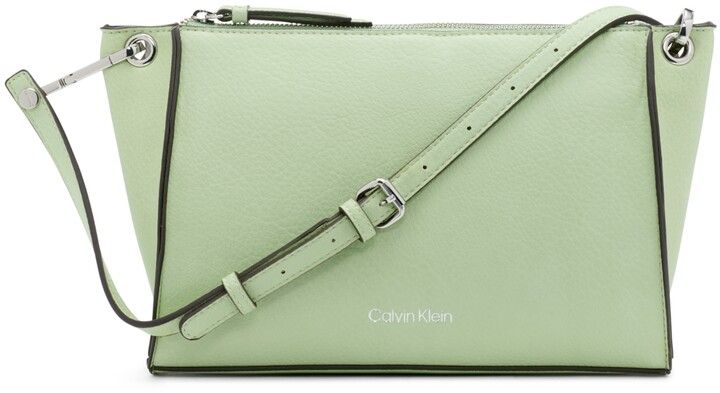Calvin Klein Green Handbags | ShopStyle
