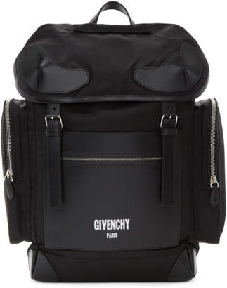 Givenchy Black Logo Ryder Backpack