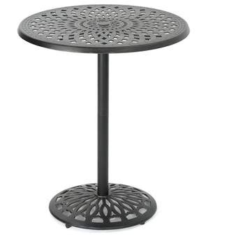 Christopher Knight Home Louis Outdoor 19 Bronze Finished Cast Aluminum Side Table 