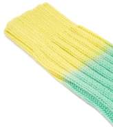 Thumbnail for your product : The Elder Statesman Yosemite Tie Dye Cashmere Socks - Womens - Yellow Multi