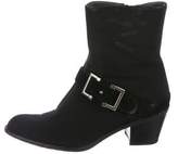 Thumbnail for your product : Stuart Weitzman Pointed-Toe Ankle Boots