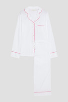 Thumbnail for your product : Chinti and Parker Cotton-voile Pajama Set