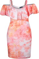 Thumbnail for your product : Rachel Roy Marcella Tie Dye Cold Shoulder Rib Dress