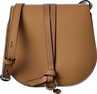 【Chloe】25SS Alphabet Mini Saddle Crossbody Bag Chloé - Alphabet Mini Saddle Bag in Black | Mitchell Stores