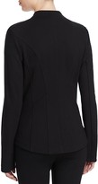 Thumbnail for your product : Basler Slim Fit Zip Front Jacket