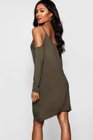 Thumbnail for your product : boohoo Cut Out Swing Dress