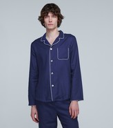 Thumbnail for your product : Derek Rose Lombard 6 cotton pajama set