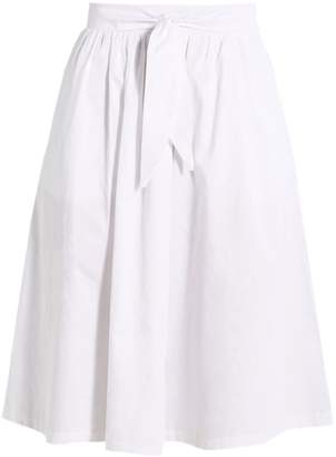 New Look TIE WAIST Aline skirt white