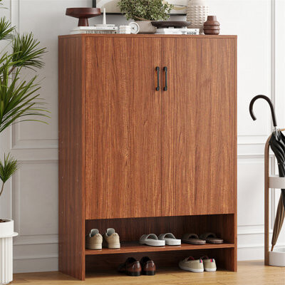 Latitude Run Shoe Cabinet With Doors