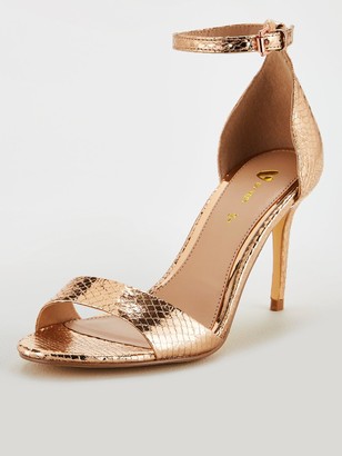 Rose Gold Heels | Shop the world's largest collection of fashion |  ShopStyle UK