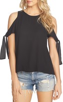 Thumbnail for your product : 1 STATE Solid Cold-Shoulder Top