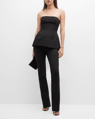 lela rose peplum top