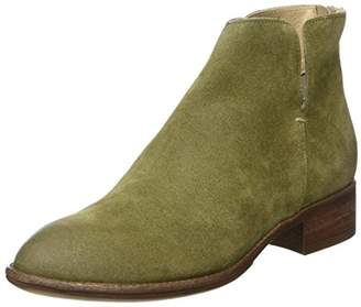Manas Design Women's Carol Chelsea Boots, Green 005
