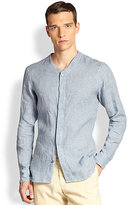 Thumbnail for your product : Armani Collezioni Micro Check Sportshirt