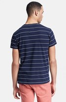 Thumbnail for your product : Michael Bastian Gant by Stripe Pocket Crewneck T-Shirt