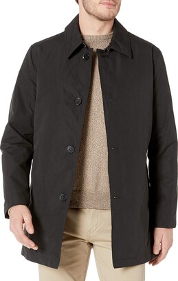 Car Coat With Removable Lining Style, Cole Haan Men S Black Trench Coat