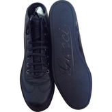 Thumbnail for your product : Gucci Black Leather Trainers