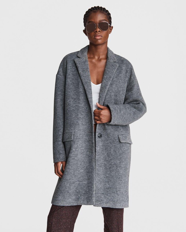 Wool Blend Coat | Shop the world's largest collection of fashion 