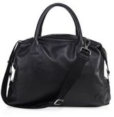 Thumbnail for your product : Giorgio Armani Solid Leather Holdall