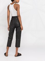 Thumbnail for your product : Rick Owens Cropped Denim Jeans
