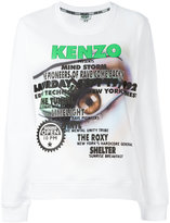 Kenzo - sweat Visage - women - coton/Polyester - M
