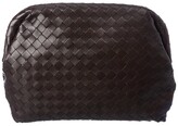 Thumbnail for your product : Bottega Veneta The Clasp Intrecciato Leather Clutch