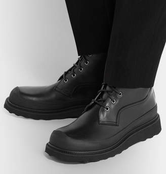 Bottega Veneta Leather Boots - Men - Black
