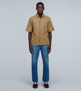 Thumbnail for your product : KING & TUCKFIELD Striped short-sleeved shirt