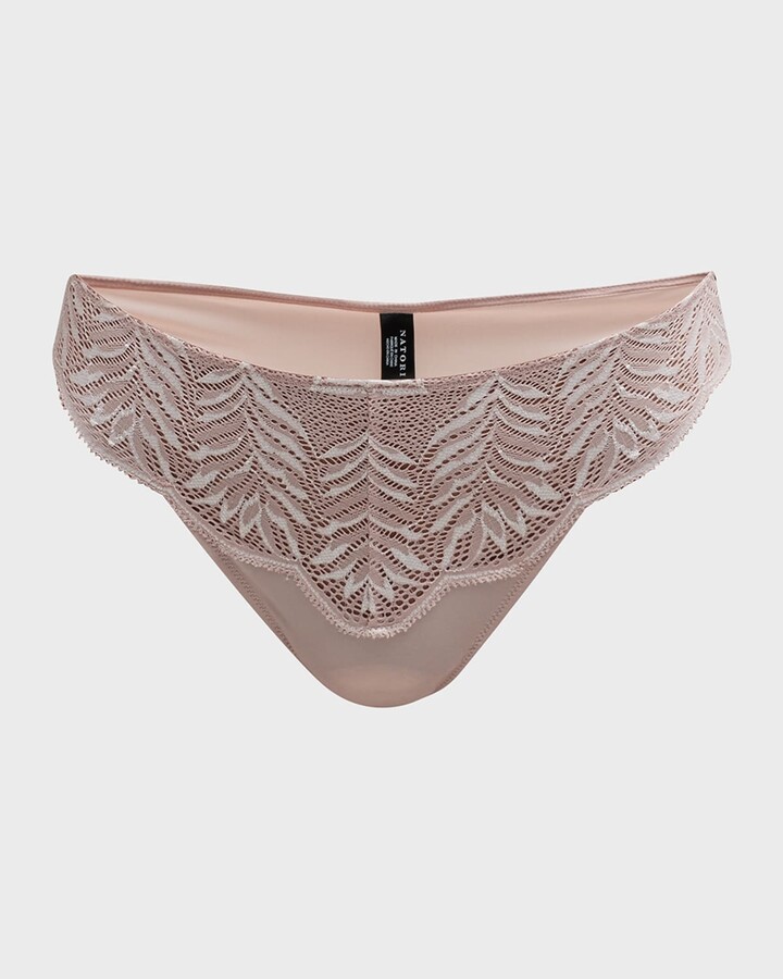Lush Lace-Front Thong