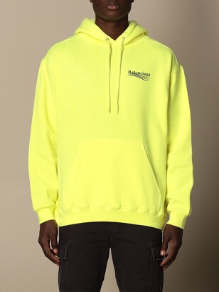 Balenciaga hoodie in cotton with logo - ShopStyle