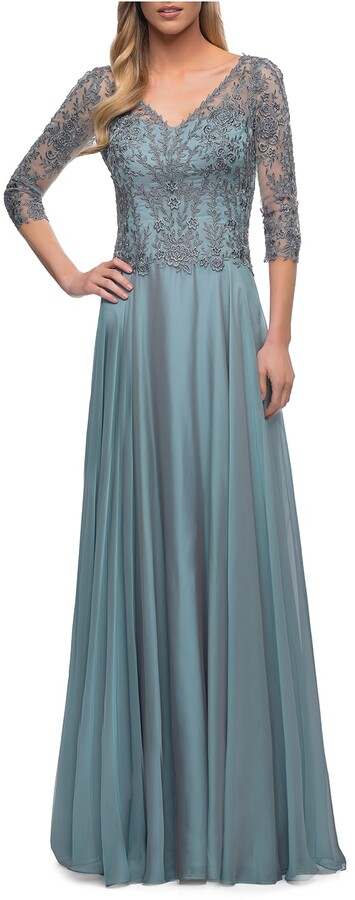 Slate Blue Evening Dresses | Shop the ...